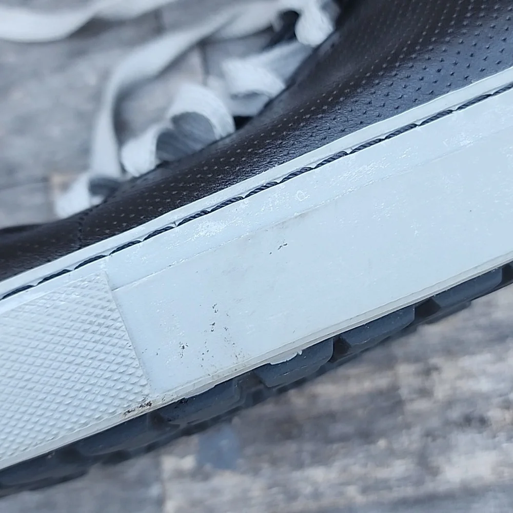Aether Genesis Leather Sneakers Black 6.5